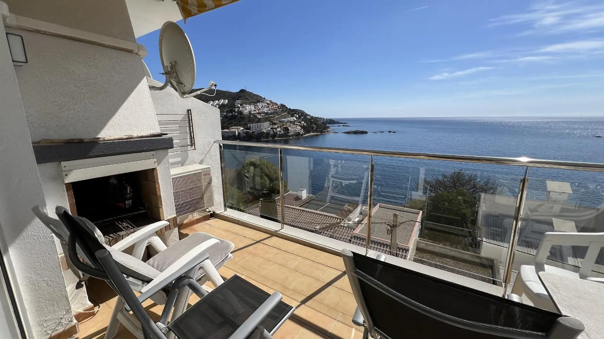 Daire Apartamento Vista Mar Y Parking En Roses Av-27